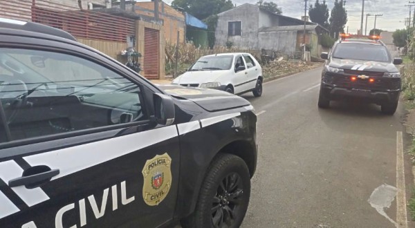 Polícia Civil recupera veículo supostamente utilizado como pagamento de drogas