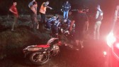 Motociclista fica ferido em colisão envolvendo ao menos três veículos na PR 483
