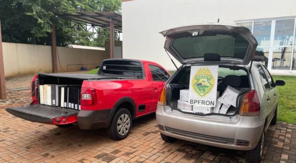 BPFRON apreende bebidas estrangeiras em Realeza