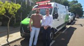 Município ganha nova ambulância para atender pacientes da UPA