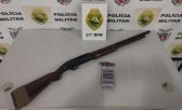Polícia Militar prende homem por porte ilegal de arma