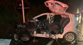 Grave acidente entre carro e caminhão deixa um morto, na PR 280