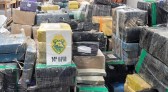 PM apreende mais de oito toneladas de maconha em Foz do Iguaçu