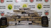 Mulher é presa e mais de 20 Kg de maconha é apreendida em abordagem a ônibus