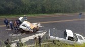Grave acidente entre Clevelândia e Mariópolis deixa quatro pessoas mortas