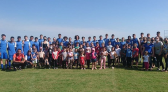 Alunos de Campo Erê conhecem centro de treinamento do Azuriz