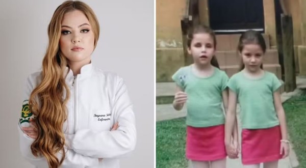 Jovem do Paraná decide se tornar enfermeira após erros em hospital deixarem irmã gêmea dela cega: 'É um propósito na minha vida'