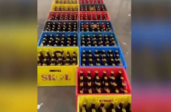 Sete são presos por falsificação de rótulos de cerveja; mais de 22 mil garrafas foram apreendidas