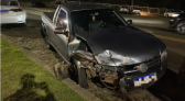 Colisão entre carro e caminhonete é registrada na PR-566