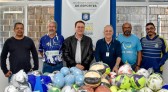 Prefeitura recebe materiais esportivos do Estado