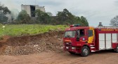 Incêndio em vegetação é registrado no bairro Miniguaçu