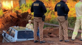 Homem morre após cair com veículo dentro de rio, em Dois Vizinhos