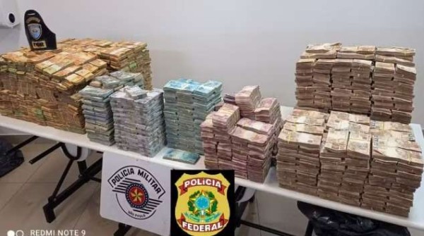 Drogas e milhões em espécie são apreendidos em operação conjunta da Polícia em várias cidades