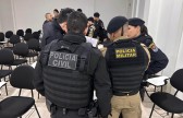PCPR e PMPR prendem oito pessoas ligadas ao tráfico