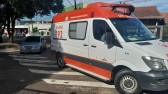 Colisão entre carro e moto é registrada no Bairro Cristo Rei