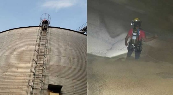Trabalhador morre soterrado por quase 2 mil toneladas de soja