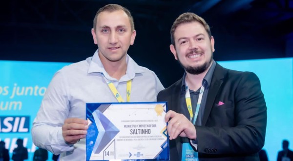 Saltinho recebe “Selo Município Empreendedor”