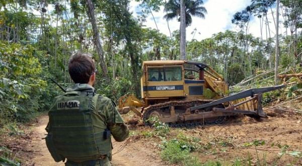 Ibama e PRF desmontam mais de 190 acampamentos na TI Yanomami