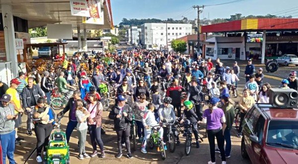 Pedalando com o Papai será no próximo domingo