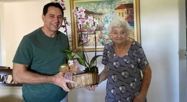 Morre Dona Olga, mãe do deputado Coronel Mocellin