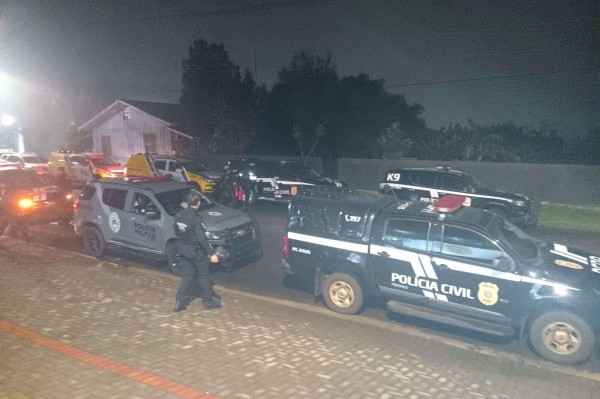 PCPR e PMPR prendem sete pessoas em operação contra o tráfico no Sudoeste do Estado