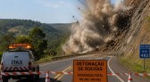 Detonações de rochas vão interditar trechos das rodovias PR-180 e PR-281 nesta semana