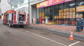 Corpo de Bombeiros atende ocorrência de incêndio em estabelecimento no Centro de Beltrão