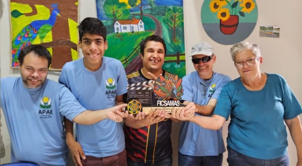 Filme da Apae é premiado em São Mateus do Sul