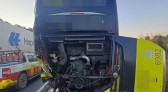 Colisão envolve quatro veículos na BR-376