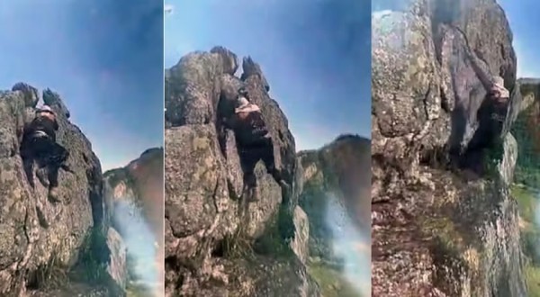 Homem morre após cair de cerca de 150 metros durante trilha na Pedra do Macaco, no RJ