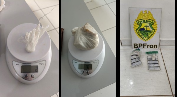 BPFRON prende homem e apreende drogas durante operação
