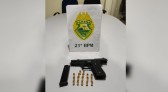 Homem é preso com arma de fogo em boate de Francisco Beltrão