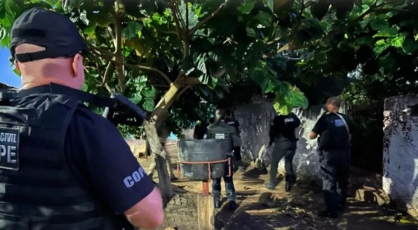 PCPR deflagra Megaoperação contra o crime organizado