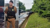 Policial militar morre em acidente envolvendo dois veículos e caminhão