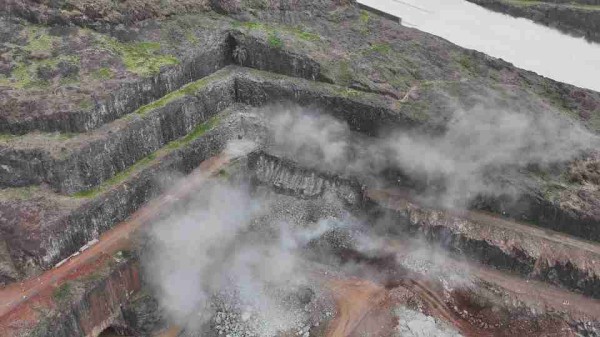 Primeiras explosões controladas marcam progresso da ampliação da Usina de Segredo