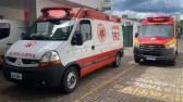 Ônibus escolar se envolve em acidente em Coronel Vivida