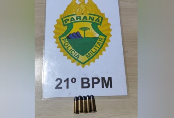 PM prende homem com munições que seriam trocadas por drogas