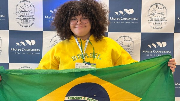 Atleta beltronense de Xadrez representará o Brasil em competição mundial
