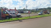 Acidente de trânsito em Francisco Beltrão deixa duas pessoas feridas