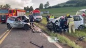 Homem morre em grave colisão entre Dois Vizinhos e Francisco Beltrão