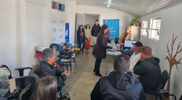 Pessoas do regime semiaberto tem momento de confraternização no Escritório Social do DEPPEN