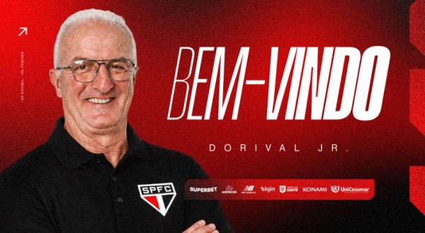 Dorival Júnior está de volta ao São Paulo até o fim de 2026