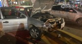 Motorista causa dois acidentes, foge e é detido