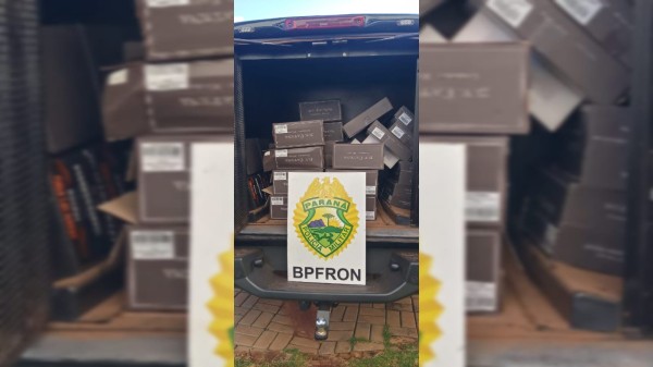 BPFron apreende diversas caixas de vinho estrangeiro