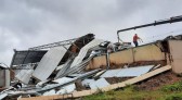 Tornado atinge o município de Campos Novos