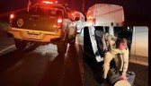 Motorista é preso por dirigir van embriagado na PR 473