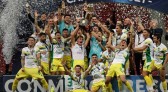 Defensa y Justicia vence o Palmeiras nos pênaltis e é campeão da Recopa