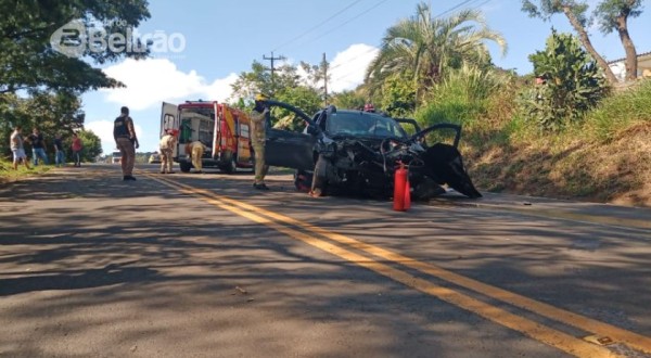 Vítimas de grave acidente na PR 566 são identificadas