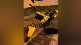 Motociclista sofre fratura na perna após colisão com carro no bairro Pinheirão
