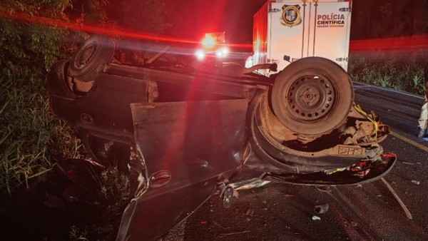 Homem morre em grave acidente na PR-562